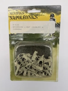 Minifiguren Napoleonik N633 Bayerische leichte Kavallerie mit Kommando Neu KOSTENLOSER VERSAND - Bild 1 von 3