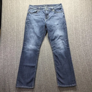 BKE Tyler Jeans Herren 33x32 Blau Denim Straight Leg Stretch Medium Wash - Bild 1 von 9