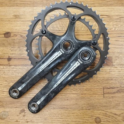 Juego de bielas Campagnolo record 11 velocidades ultra par Foto 1 de 4