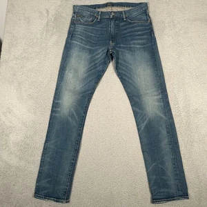 Polo Ralph Lauren Jeans Herren 34x34 (passt 34x33) Sullivan Slim Fit Denim Fade - Bild 1 von 11