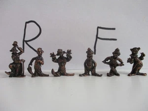 METALL!!! Komplettsatz Clowns Kupfer SELTEN 1990 - Bild 1 von 2