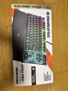 SteelSeries Apex Pro TKL Mechanical Keyboard Black JIS  Used - Picture 1 of 6