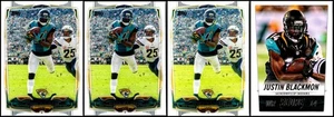 2014 Justin Blackmon (4) Karten Lot - EXKLUSIVES ANGEBOT - SCHNELL HANDELN! - Bild 1 von 2