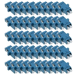 50 Stück LC Duplex Glasfaseradapter LC Glasfaserkoppler LC Glas4911 - Afbeelding 1 van 7