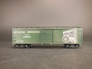 LATROBE DESGASTADO ESCALA HO ELABORACIÓN DE CERVEZA ROLLING ROCK CAJA COCHE DECORADO A MEDIDA - Imagen 1 de 4