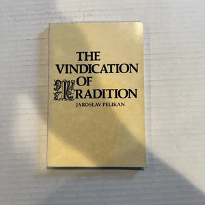 Vindication of Tradition: The 1983 Jefferson Lecture... - ACCEPTABLE Paperback - Imagen 1 de 4