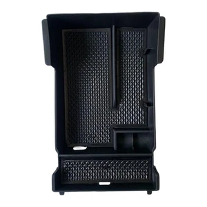 For Mazda 3 2019 2023 Car Armrest Storage Box Central Console Organizer Black - Picture 1 of 8