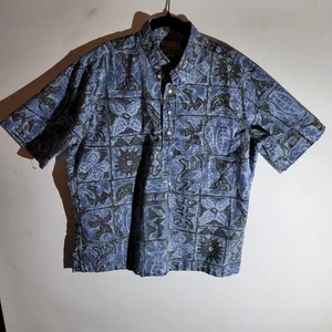 Reyn Spooner Kloth Hawaiian Aloha Floral Button Down Shirt XL - Picture 1 of 6
