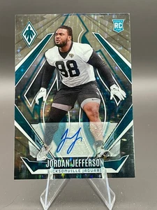 RARE 2024 Phoenix International JORDAN JEFFERSON (RC) Stars AUTO #209 Jaguars - Picture 1 of 5