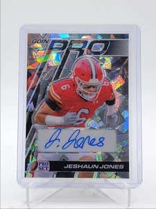 JESHAUN JONES 2024 LEAF PRO SET GOIN' PRO AUTOGRAPH BLACK ICE AUTO /10 Q5975 - Picture 1 of 2