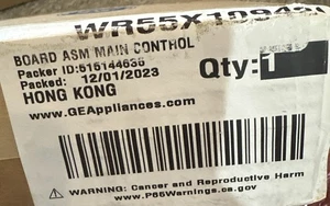 NEW OEM GENUINE WR55X10942C : GE Refrigerator Control Board Replaced WR55X10656 - Picture 1 of 5