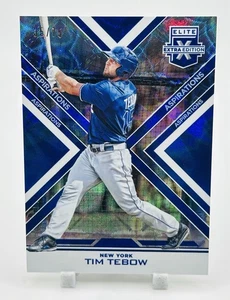 TIM TEBOW 2016 Panini Elite Extra Edition Aspirations BLUE /75 - Picture 1 of 3