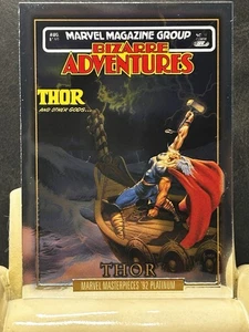 THOR 2024 UD Marvel Obras Maestras 92 Platino Fantásticas Cubiertas Inserto FC-2 - Imagen 1 de 4