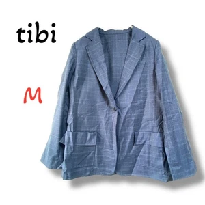 Tibi Women's Jacket Blue Size M - Picture 1 of 12