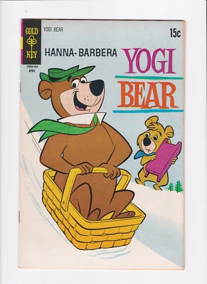 YOGI BEAR #40 [1970 NM] SLEDDING COVER!   FILE COPY! - Image 1 of 2