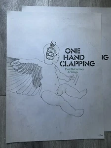 LE Paul McCartney: One Hand Clapping Poster 41/250 SOLD OUT Ready To Ship fast - Picture 1 of 2
