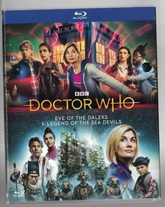 Doctor Who: Eve of the Daleks & Legend of the Sea Devils (Blu-ray, 2022) - Picture 1 of 2