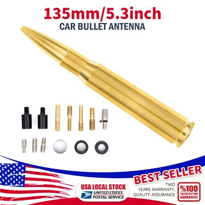 ANTENA BALA CALIBRE 50 NEGRA PARA CHEVROLET EXPRESS 2500 1998-2022 TOTALMENTE NUEVA Foto 1 de 4