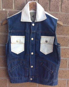 🌻ONE TEASPOON SIZE S 6/8 AU STARSTUCK JOHNNY VEST NWT RRP $129 - Picture 1 of 8