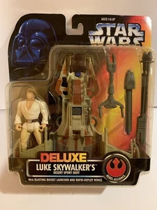 96 STAR WARS Deluxe Luke Skywalker's Desert Sport Skiff NIB - Picture 1 of 4