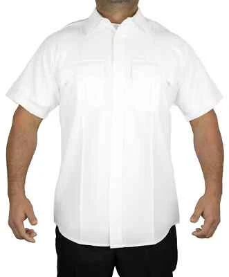 First Class 100% Polyester Short Sleeve Uniform Shirt - Image 1 of 4