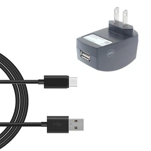 6ft Long USB-C Cable Home Charger Wall Power Adapter Type-C Wire for Tablets - Picture 1 of 5
