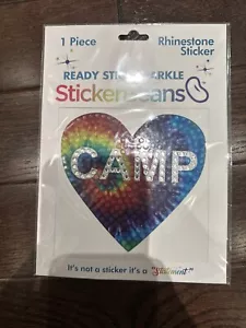 NEW StickerBeans Large Tie Dye Camp 5” Sticker - Picture 1 of 2