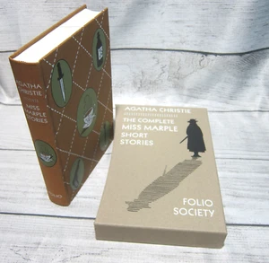 Agatha Christie Miss Marple Short Stories FOLIO SOCIETY HC in Slipcase 2005 - Picture 1 of 8