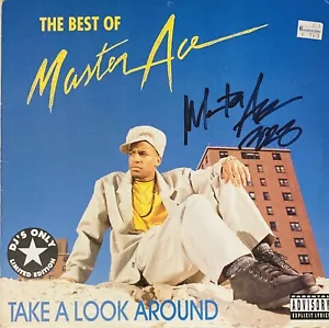 Album vinile firmato autografato MASTA ACE LP "Take A Look Around" raro - Beckett - Foto 1 di 3