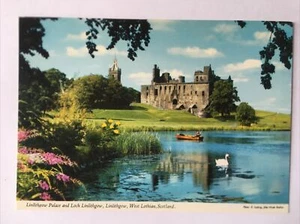 Linlithgow Palace West Lothian Scotland Vintage Postcard - Picture 1 of 2