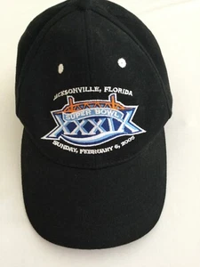 NFL Super Bowl 2005 Baseball Cap Adjustable Hat Patriots / Eagles Sports XXXIX - Picture 1 of 9