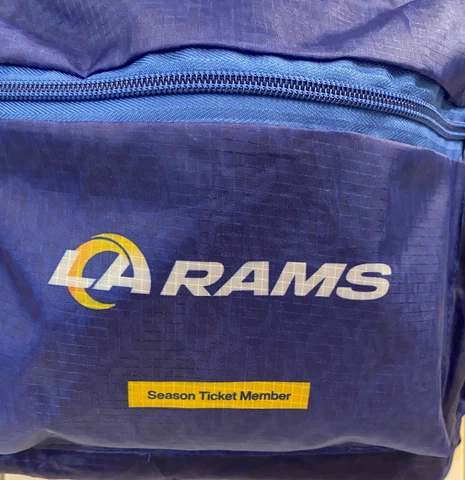 Los Angeles/LA Rams Backpack Season Ticket Holder Premium, Blue Cover