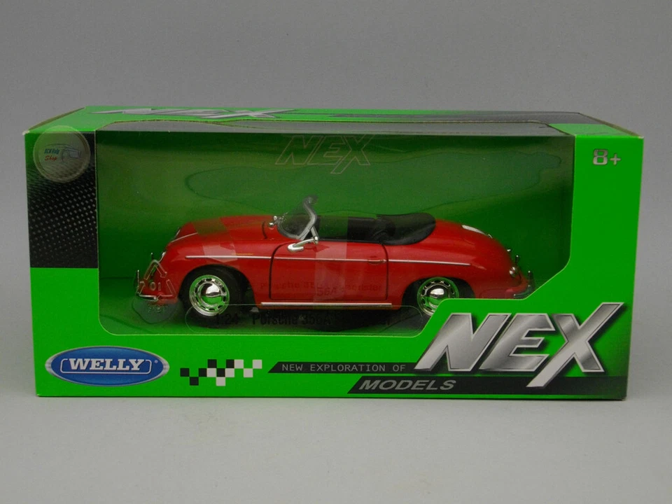 1/24 WELLY - PORSCHE - 356A SPIDER 1959 WE24106CR