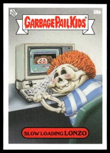 2022 Topps Week 6 Garbage Pail Kids - We Hate The 90's #30a Slow Loading Lonzo - Picture 1 of 2