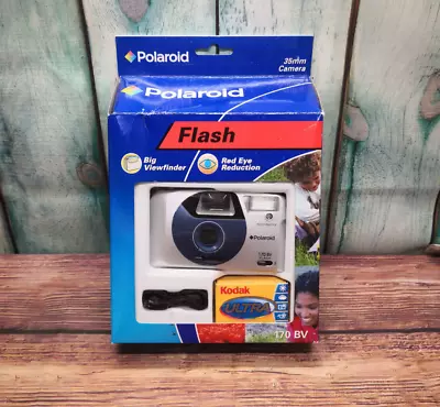Unused Polaroid 170BV 35mm Point and Shoot Film Camera with Flash and Film - Image 1 of 4