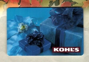 KOHL'S Blue Gift Boxes ( 2004 ) Gift Card ( $0 ) - Picture 1 of 1