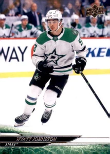 2024-25 Upper Deck #63 Wyatt Johnston - Bild 1 von 2