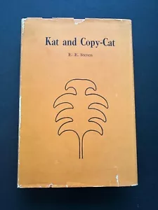 Kat and Copy-Cat, by E. E. Steven - 1929 - Scarce 1st Edition Antique HC Book DJ - Picture 1 of 12