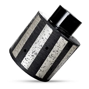 Rueda de tambor de diamante UF-SHARP 2" 3" llena de resina tolerancia cero con rosca 5/8-11 - Imagen 1 de 24