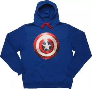 vintage Captain America hoodie sweatshirt adult medium - Picture 1 of 1
