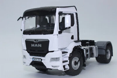 Wiking 077652 White MAN TGS 18.510 4x4 BL 2-Axle Tractor Unit 1:32 New OVP - Image 1 of 4