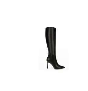 Veronica Beard LISA BLACK LEATHER TALL BOOT US 9.5 NWOB - Picture 1 of 11