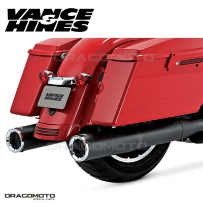 Harley FLHTKL 1750 ABS Ultra Limited Low 107 2018 escape de alta salida Vance y H... Foto 1 de 4