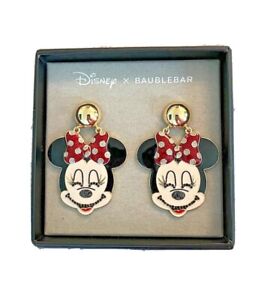 Disney x BAUBLEBAR *YOU CHOOSE* Mickey Mouse Minnie Mouse Earrings Necklace NIB