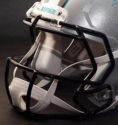 Máscara facial capacete de futebol americano Carolina Panthers NFL Riddell Speed (Odell Beckham Jr.) - Imagem 1 de 4