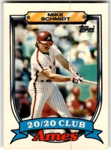1989 Topps Ames 20/20 Club - Mike Schmidt #27 - Bild 1 von 2