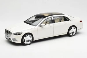 Mercedes Maybach S680 183918 4Matic X223 blanco diamante Norev 1/18 - Imagen 1 de 8