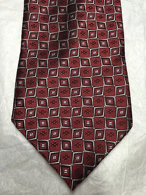 PAUL DIONE CORBATA HOMBRE BORGOÑA CON GRIS 4 X 61 Foto 1 de 4
