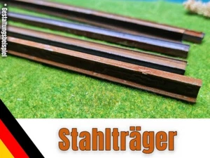 5x Stahlträger Come Carico Industria Modello Ggf Arrugginito per Carri Spur 0 (1 - Bild 1 von 13