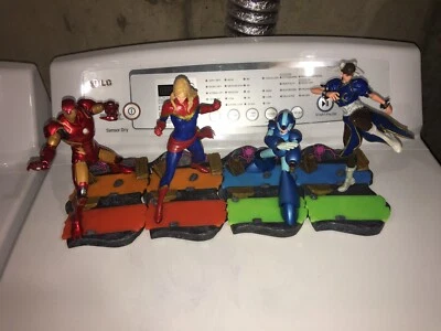 Marvel vs Capcom Infinite Collector's Edition PS4 (STATUES ONLY) MINT W/ Art Box - Image 1 of 4